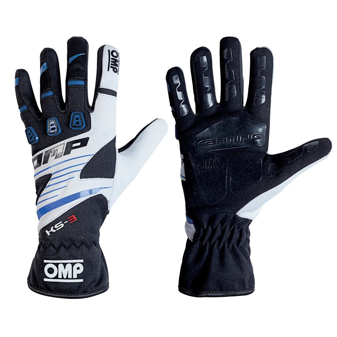 OMP KS-3 Karting Gloves - Perfect for Autocross - Non SFI/FIA