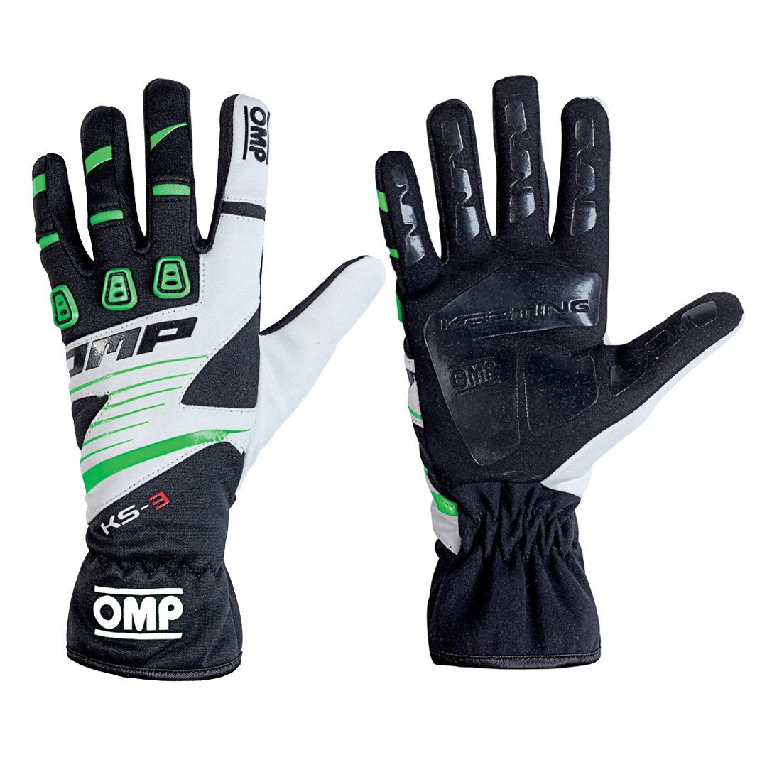 OMP KS-3 Karting Gloves - Perfect for Autocross - Non SFI/FIA