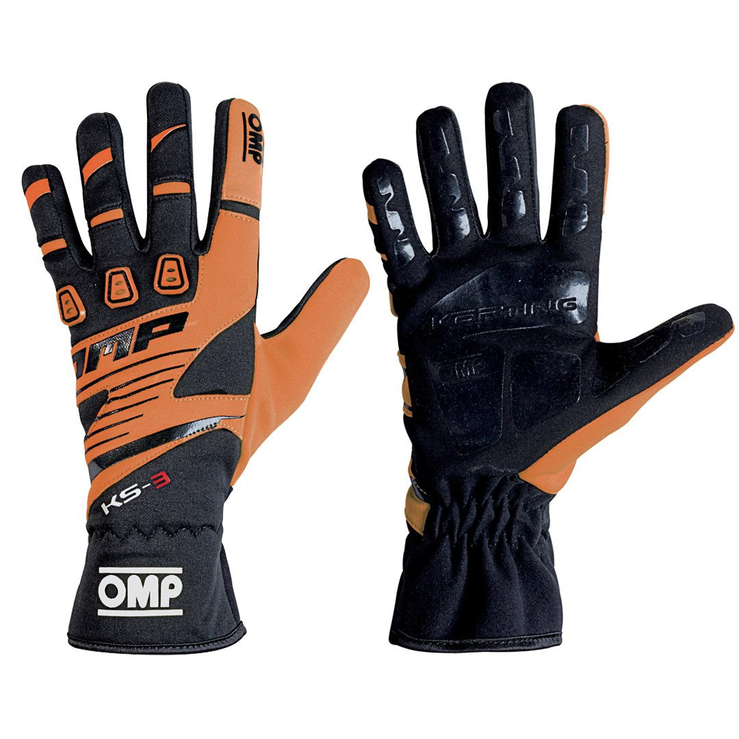 OMP KS-3 Karting Gloves - Perfect for Autocross - Non SFI/FIA