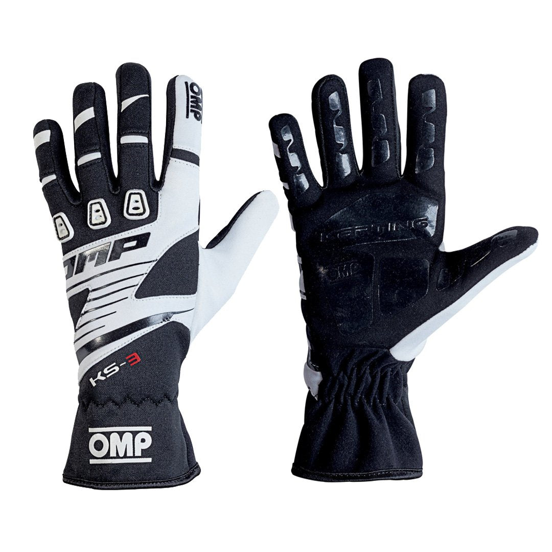 OMP KS-3 Karting Gloves - Perfect for Autocross - Non SFI/FIA