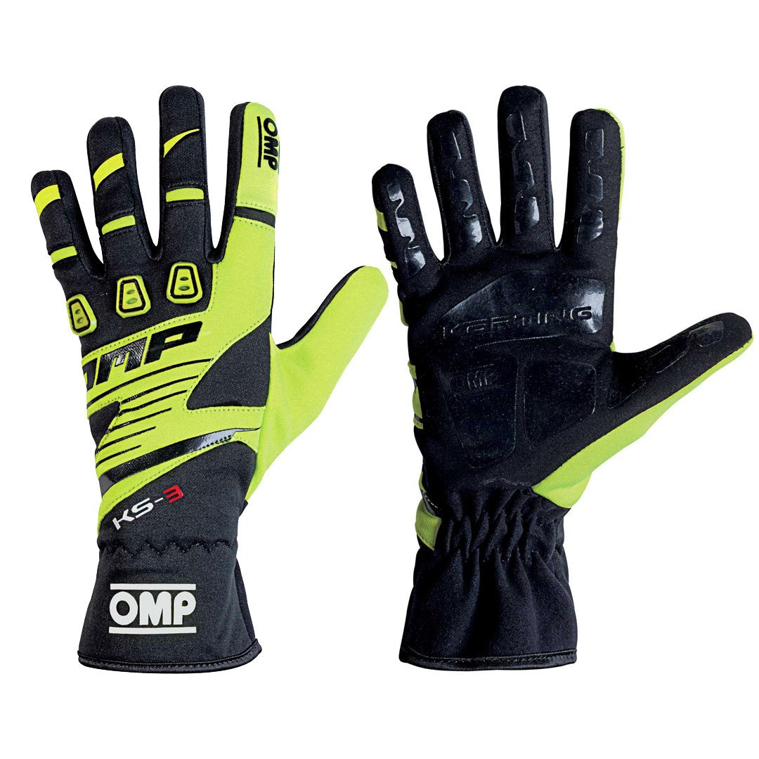 OMP KS-3 Karting Gloves - Perfect for Autocross - Non SFI/FIA