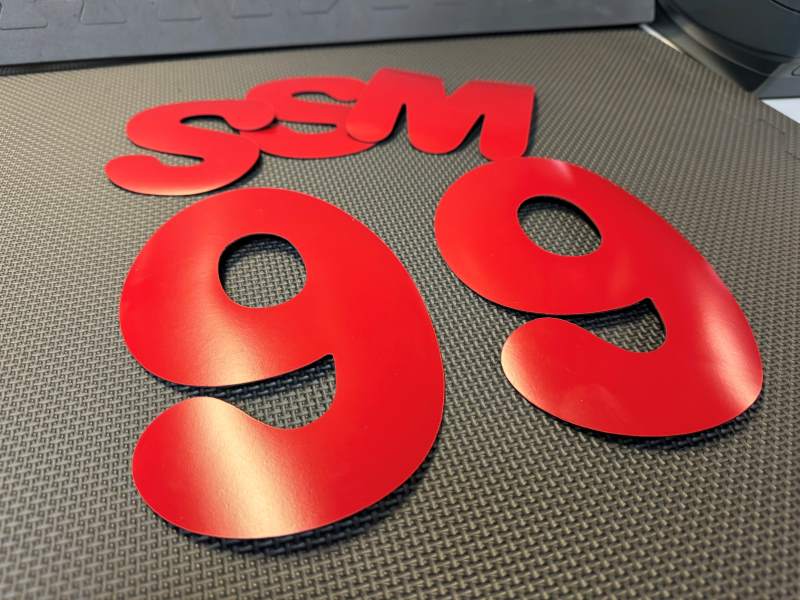 Red Magnetic Individual Numbers