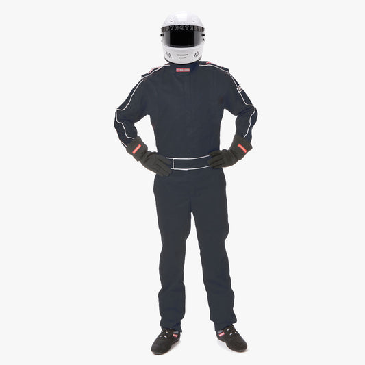 Solo Performance Specialties CLOSEOUT ONLY 1 AVAILABLE Sportsman Deluxe One Piece 1 Layer SFI-1 Suit XL