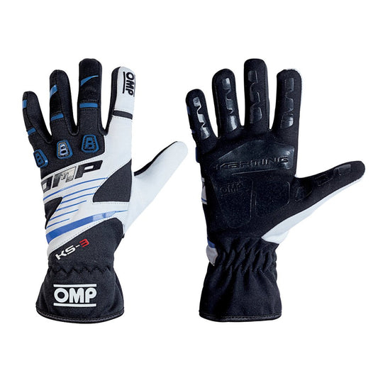 OMP KS-3 Youth Karting Gloves - Perfect for Autocross - Non SFI/FIA