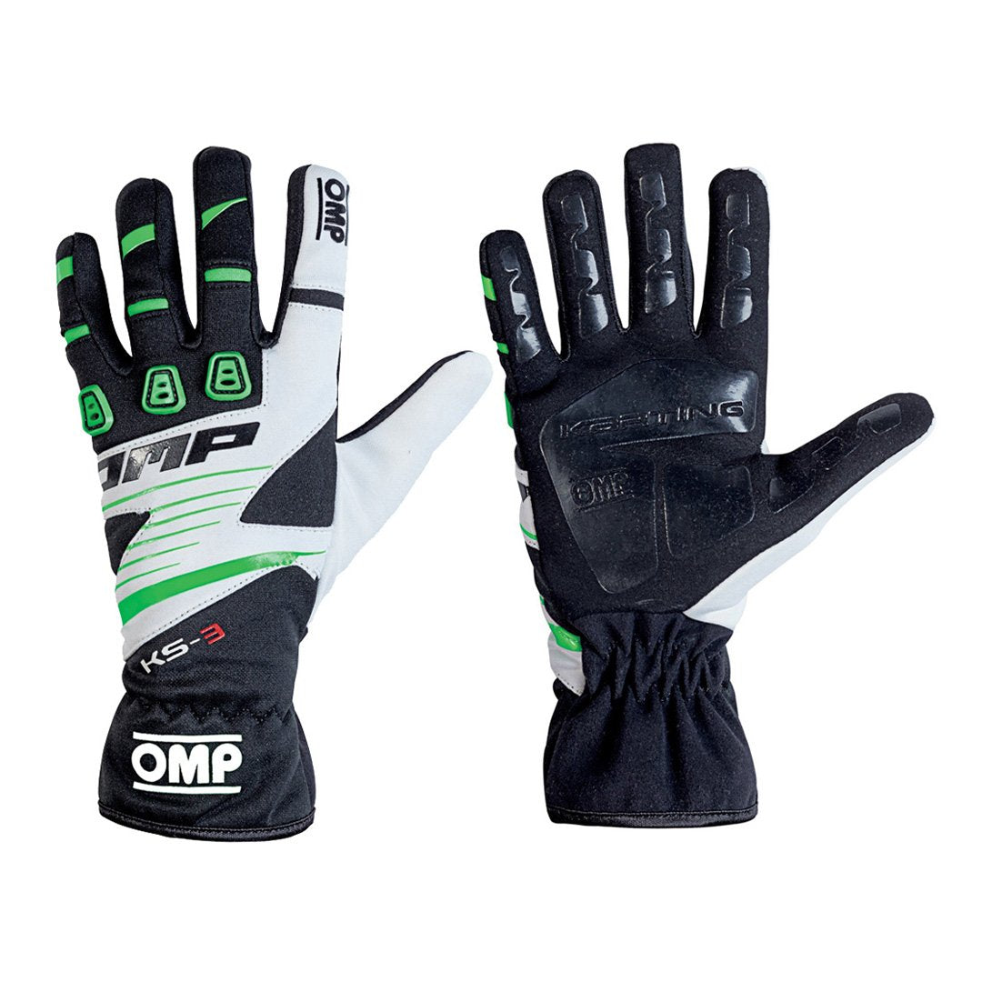 OMP KS-3 Youth Karting Gloves - Perfect for Autocross - Non SFI/FIA