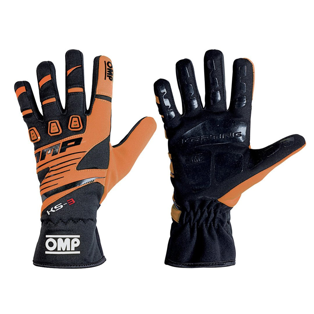 OMP KS-3 Youth Karting Gloves - Perfect for Autocross - Non SFI/FIA