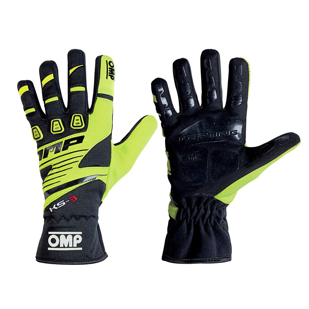 OMP KS-3 Youth Karting Gloves - Perfect for Autocross - Non SFI/FIA