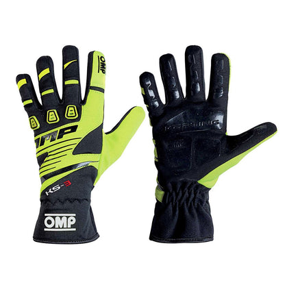 OMP KS-3 Youth Karting Gloves - Perfect for Autocross - Non SFI/FIA