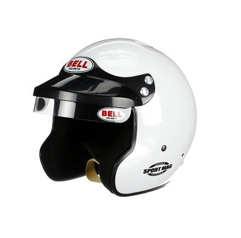 Bell Racing Sport Mag SA2020 Open Face Helmet White