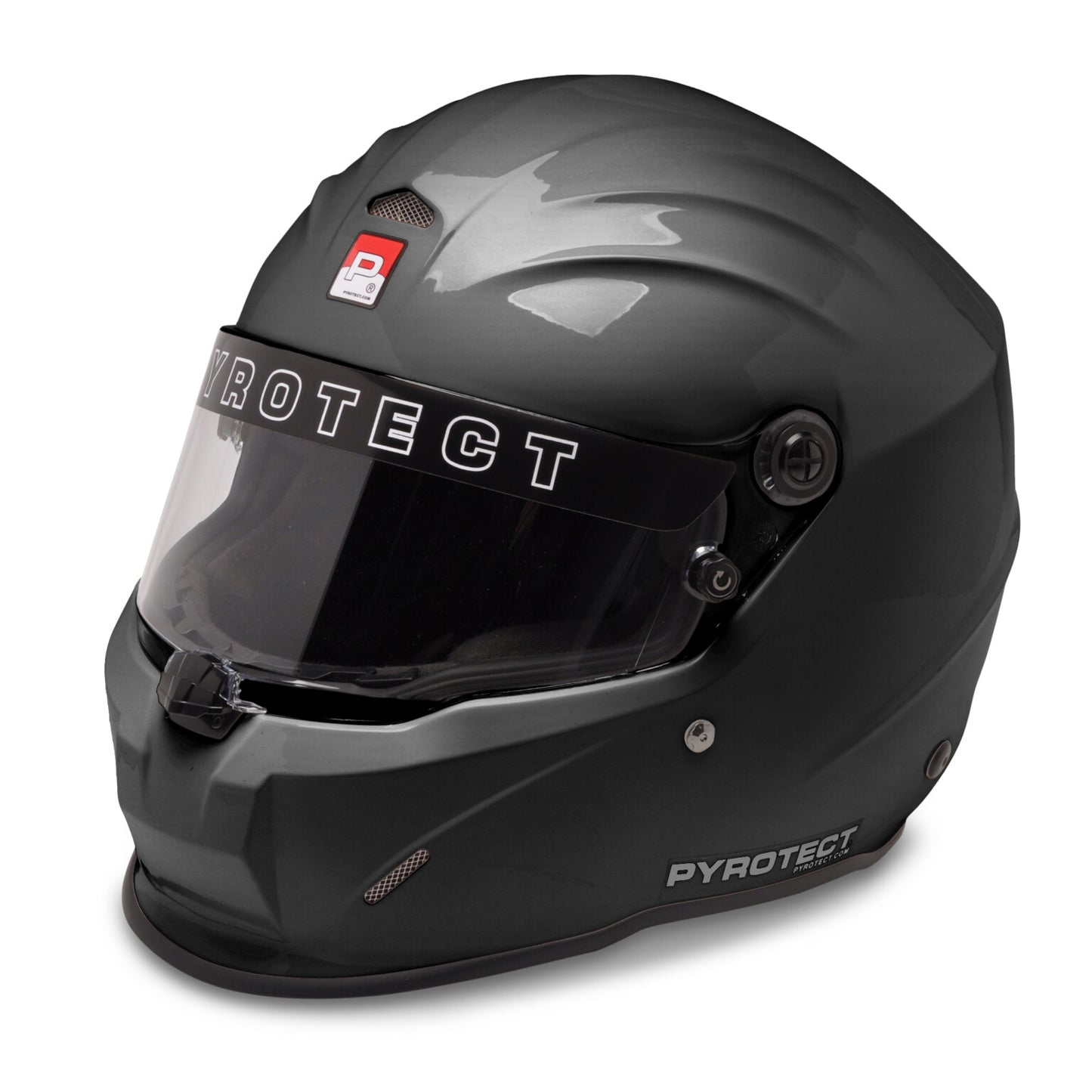 Solo Performance Specialties Pyrotect SA2020 Pro Sport Duckbill Full Face Helmet Gloss Black