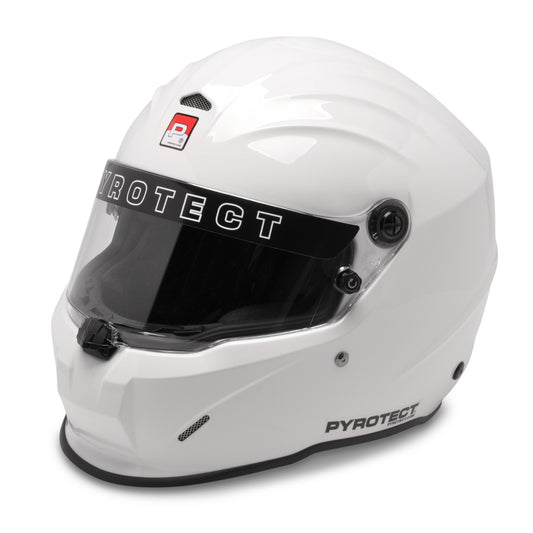 Solo Performance Specialties Pyrotect SA2020 Pro Sport Duckbill Full Face Helmet White