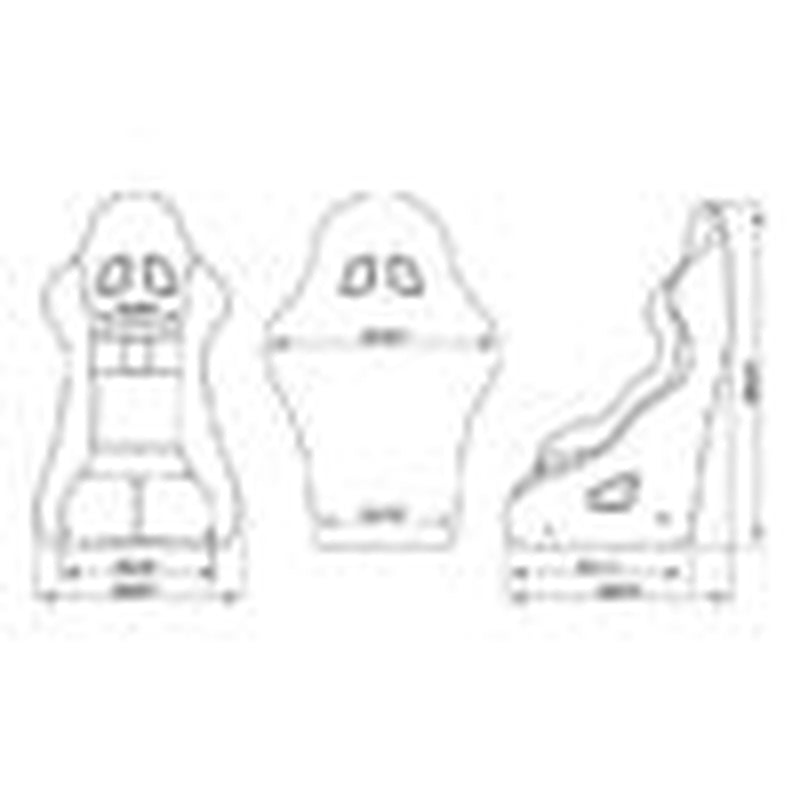 Pyrotect Baja FIA Approved Fixed Back Racing Seat