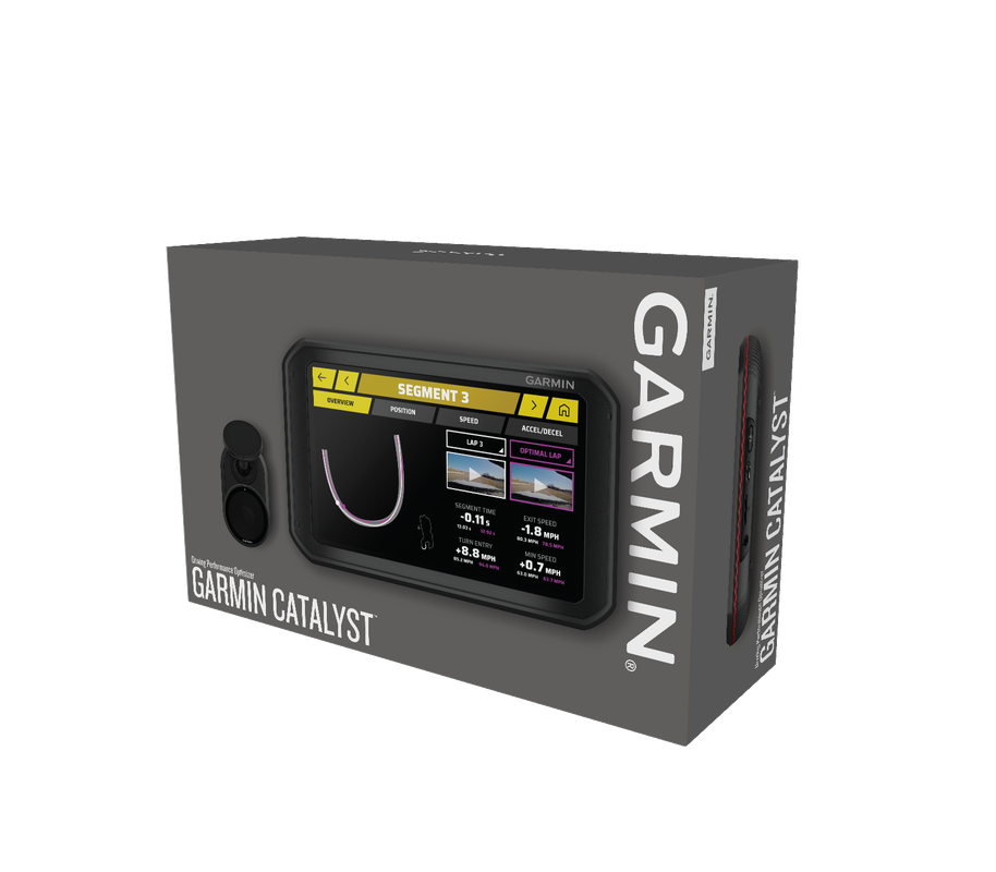 Garmin Catalyst Track Coaching Data and Camera Systems