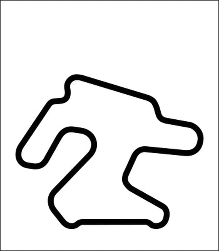 Chuckwalla Vinyl Track Map Decal