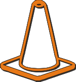 SPS Die Cut Pylon