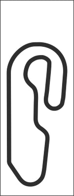 Gateway Vinyl Track Map Decal