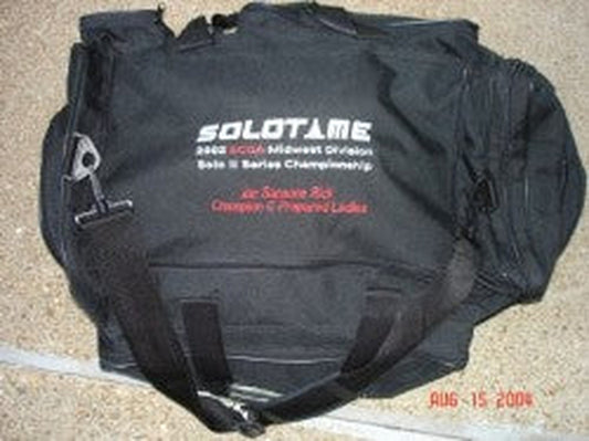 Large Racing Gear Bag with Custom Embroidery
