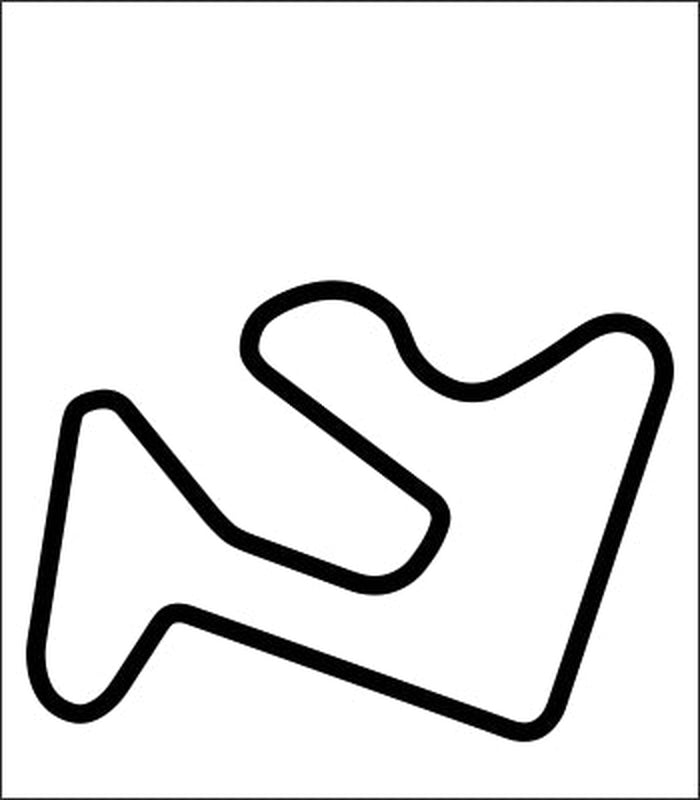 Gingerman Vinyl Track Map Decal