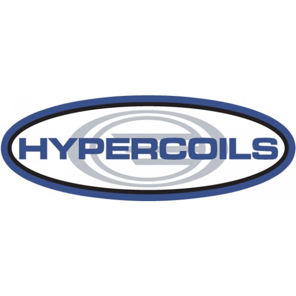Hypercoils, 12" x 4", Printed, Blue & Gold on White