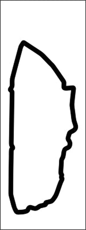 Lemans Vinyl Track Map Decal