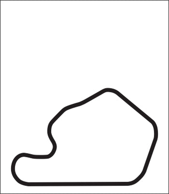 Limerock Vinyl Track Map Decal