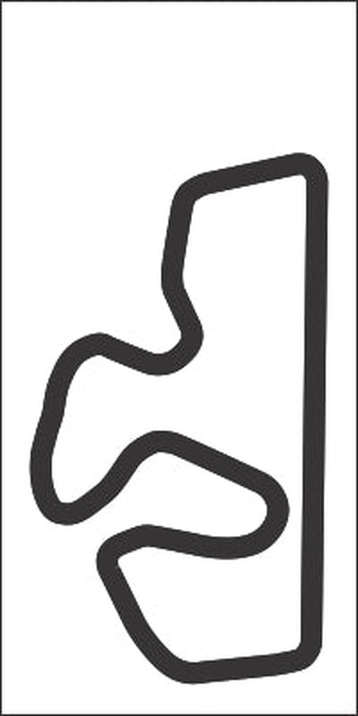 Mar Vinyl Track Map Decal