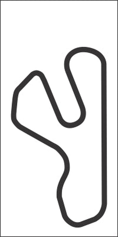 Putnam Park Track Map Decal