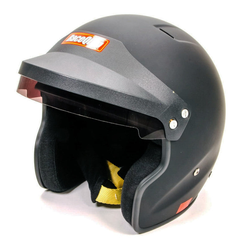 Racequip OF20 SA2020 Snell Rated Open Face Helmet - Gloss Black