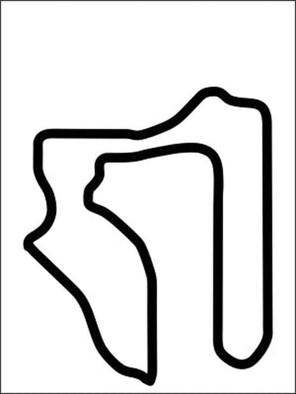Sebring Vinyl Track Map Decal