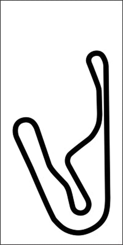 Tsukuba Vinyl Track Map Decal