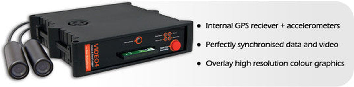 Video 4 + GPS Sport System with 2 Cameras